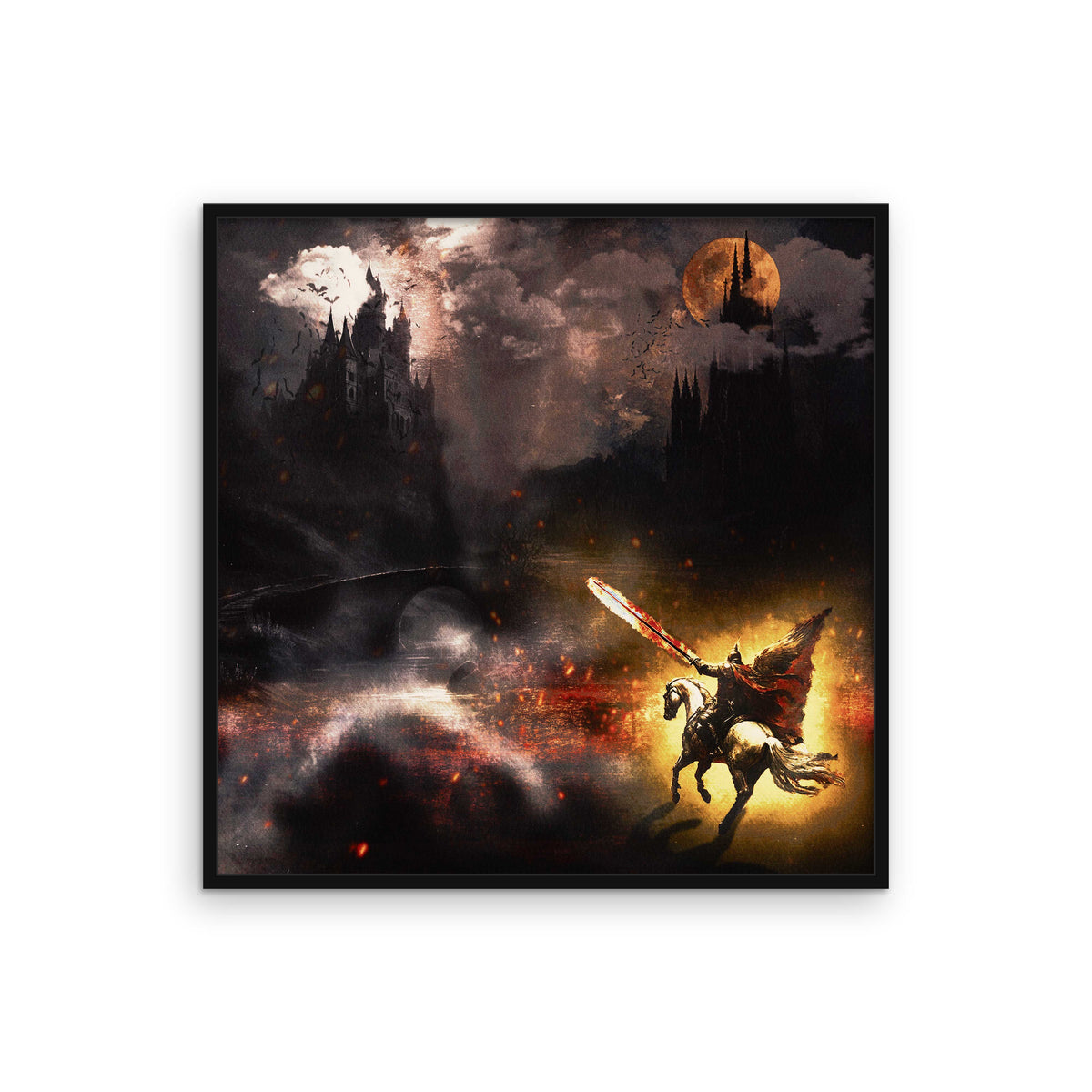 Tarnished | 100 (100), framed