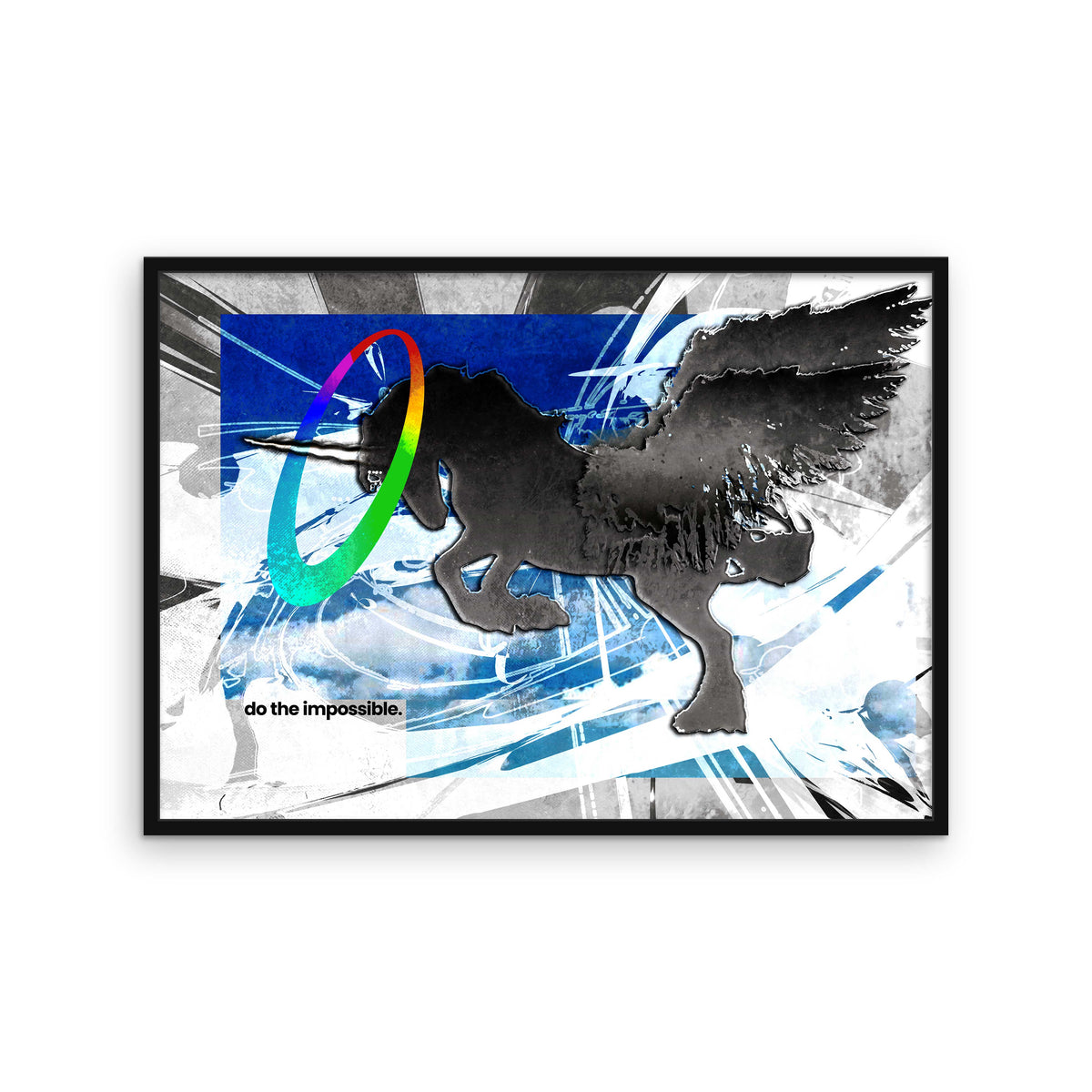 Do The Impossible | 124 (124), framed