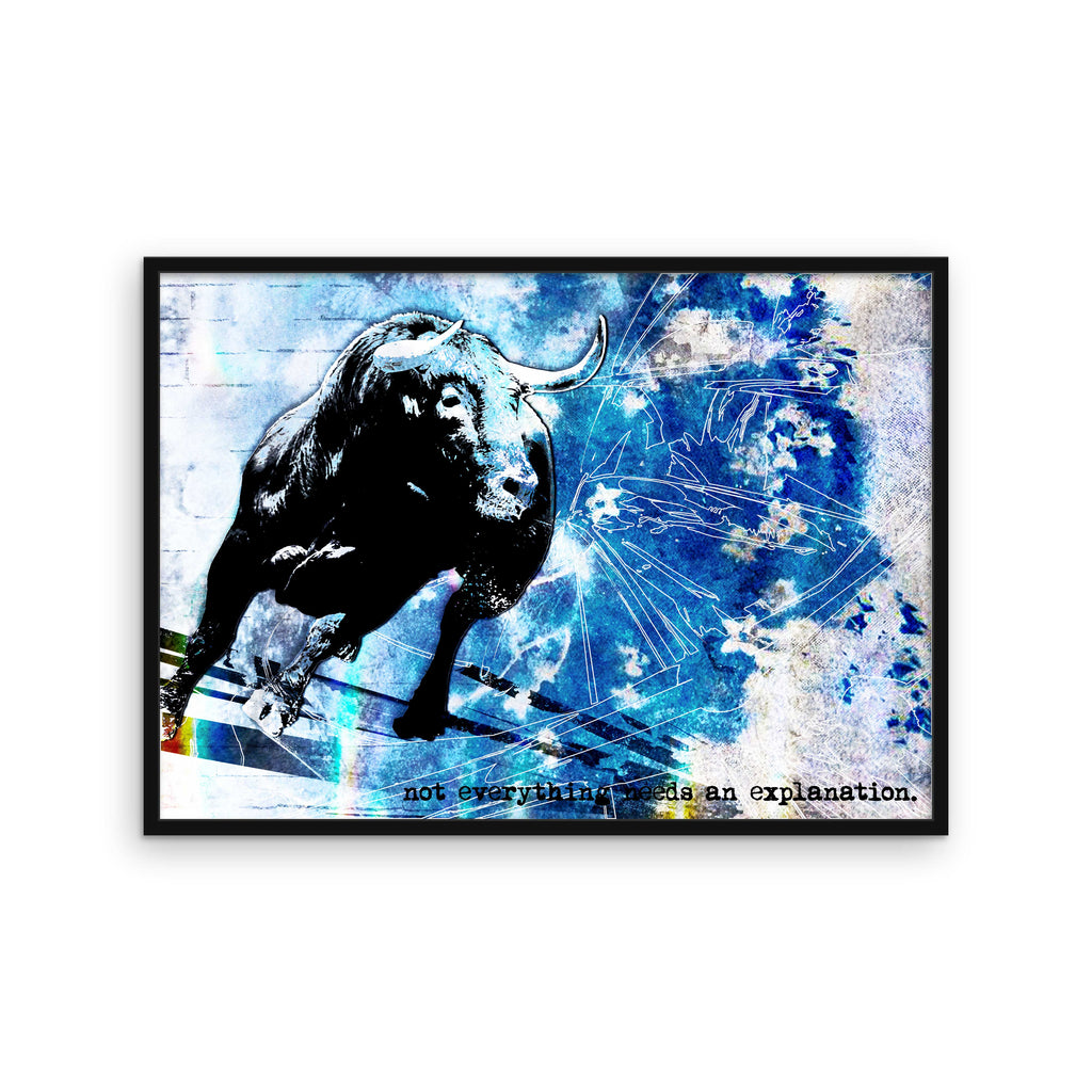 Not Everything Needs An Explanation | 130 (130), framed