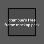 ctempuu Free Frame Mockup Pack